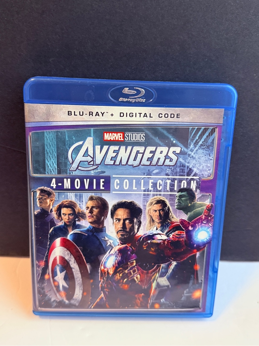 Marvel Avengers 4-Movie Collection Blu-ray Ultron Infinity War Endgame